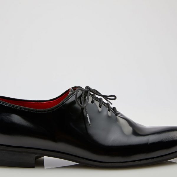 Pantofi oxford semilac negru