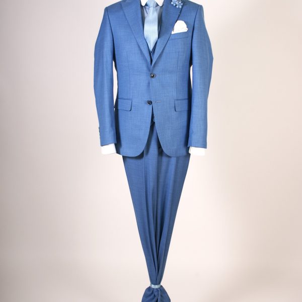 Blue Suit Three Pieces